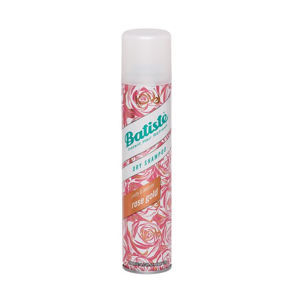Batiste Dry Shampoo, Rose Gold, Instantly Refresh Hair & Absorb Oil Between Washes, Add Texture & Volume, Radiant Rose Scent, Infused with Keratin, For All Hair Types, 4.23oz