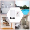 Secopad 36PCS Non Slip Bathtub Stickers, Shower Floor Non Slip Grip Stickers with Premium Scraper