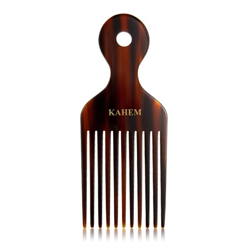 KAHEM Pick Comb for Afro Hair, Hair Pick Comb For Long Thick Curly Hair,Wide Tooth Afro Pick Comb For Women And Men Hair Styling,Detangling And Lifting Comb,6.89 Inch Afro Comb