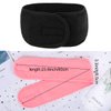 LADES Facial Spa Headband - Makeup Shower Bath Wrap Sport Headband Terry Cloth Adjustable Stretch Towel with Magic Tape