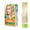Nisha Creme Permanent Hair Color 100 percent Gray Coverage Hair Dye Easy to Apply Long Lasting Hair Colouring For Ultra Soft Deep Shine Conditioning With Natural Herbs Pack of 3 (Ultra Blonde)