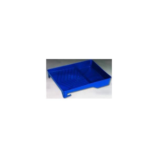 403 Plastic Paint Tray by Linzer, Holds 1 Quart of Paint, Black, Designed with Ladder Grips to Easily Stay on Ladders While You Paint, For Use with Linzer RM 410 Plastic Tray Liners