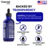 Chemist Labs 1% Methylene Blue Drops Pharmaceutical Grade 99% Purity USP Grade, Blue Methylene, Cellular & Mitochondrial Support, Third-Party Tested, Made in USA, 4oz