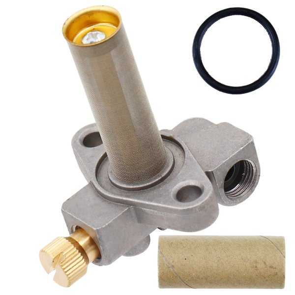THUNDERMINGO 311292 Fuel Tap Shut off Valve for Ford Tractors 501 600 601 700 800 801 900 901 2000 4000 Series (W/ 4 CYL Gas OR Diesel Engine),Replaces 311292 738522 11033398 with O-Ring