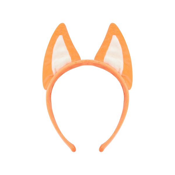 Sgehen Orange Dog Ears Headband Animals Halloween Cosplay Costume for Adult