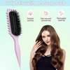 WALULAN Curl Hair Brush, Curl Styling Brush, for Combing and Shaping Women's Curls to Reduce Pulling,Curl Defining Brush