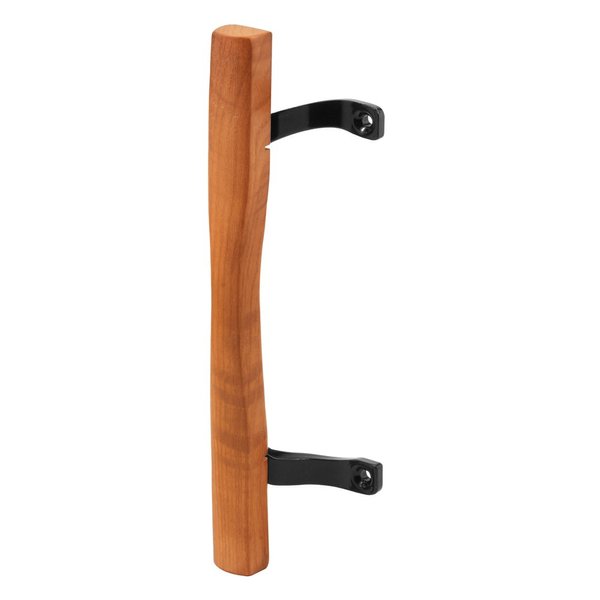 Prime-Line C 1192 6-5/8 In. Sliding Door Wood Pull Black Painted Brackets (Single Pack)