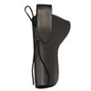 Barsony Black Leather 49-er Style Gun Holster for Ruger Super Blackhawk Left