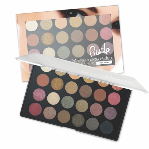 RUDE Cosmetics Peekaboo Pixies 24 Eyeshadow Palette - Spellbound
