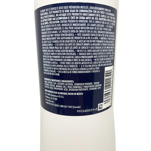 Welloxon Perfect Developer 3% / 10 Vol 33.8 Fl Oz | For Koleston Perfect Hair Color and M Hair Designs Piranha Hair Clips (Bundle)