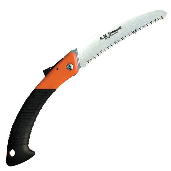 A.M. Leonard Tri-Edge Folding Pruning Saw, 7-inch Curved Blade