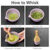 Matcha Whisk Traditional PP Resin Matcha Stirrer Japanese Whisk for Matcha Tea Reusable Easy to Wash Matcha Mixing Tool