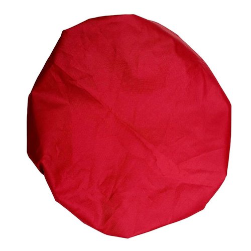 Reusable Shower Cap For Men and Women Durable Hair Cap For Shower Comfortable and Stretchable Elastic Band One Size Fits All Leak Proof Design Multipurpose (Red)