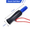 Coolrunner Duck Calls Duck Calls for Hunting Duck Decoys Whistle, Mallard Duck Call, Loud Sound Duck Call Hunting (Black Blue)