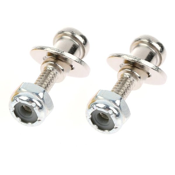 TorSor 2 Pack Hair Clippers Adjusting Lever Mounting Screw and Nuts Adjustable Rod Toggle Power Switch Replacement Dial Button Mount Screws for Clipper Magic Clip WAHL 8148 8504 8591 1919 Repair