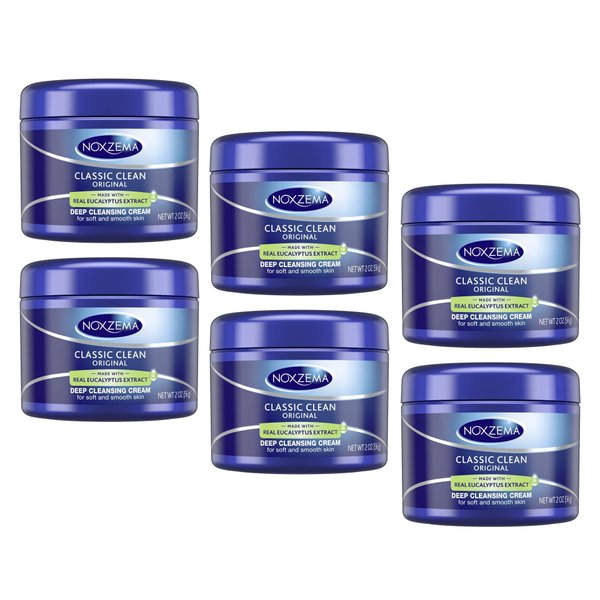Noxzema The Original Deep Cleansing Cream 2 OZ - Buy Packs and SAVE (Pack of 6)