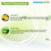 MAMAEARTH Vitamin C Sleeping Mask, Night Cream For Women, for Skin Illumination - 100 g