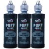 Tulip Dimensional Fabric Paint 4 oz Slick Black 3 Pack, 4 Fl Oz (Pack of 3), 3 Count