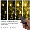 TREATLIFE Dimmer Plug with 100FT Wireless Remote Control, IP44 Weather Resistance, Outdoor Dimmer for String Lights, Lamps, Patio Lights, Max Power 400W