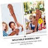 Hemoton 1pc PVC Baseball Bat Cheerleading Outfit Sticks Toy Baseball Bat Boys Beach Toys Inflatable Baseball Bat for Kids Caveman Bat Inflatable Toys for Child Hammer