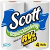 Scott Rapid Dissolve Toilet Tissue (Pack of 4 rolls)