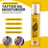 Kiwi Glow Kavai Tattoo Aftercare Organic and Natural Handmade Tattoo care Moisturizer with Sesame oil and Vitamin E Oil Tattoo Brightener (4 FL OZ)