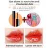 3Pcs Hydrating Lip Glow Oil, Moisturizing Lip Oil Gloss Transparent Toot Lip Oil, Non-sticky Plumping Lip Oil Tinted Clear Lip Gloss, Nourishing Repairing Reducing Lip Lines Lip Product for Girl-Set A