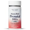 Best Nest Wellness Mama Bird Vegan Prenatal DHA Vitamin, 350 mg, Algae Omega 3 Supplements, Supports Baby's Brain & Eyes, Easy to Swallow Softgels, 60 Ct