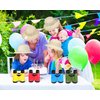 16 Pcs Safari Themed Party Set: 8 Jungle Hats, 8 Binoculars with Neck Strings for Kids Birthday Celebrations and Safari Dress-Up (Simple Style)