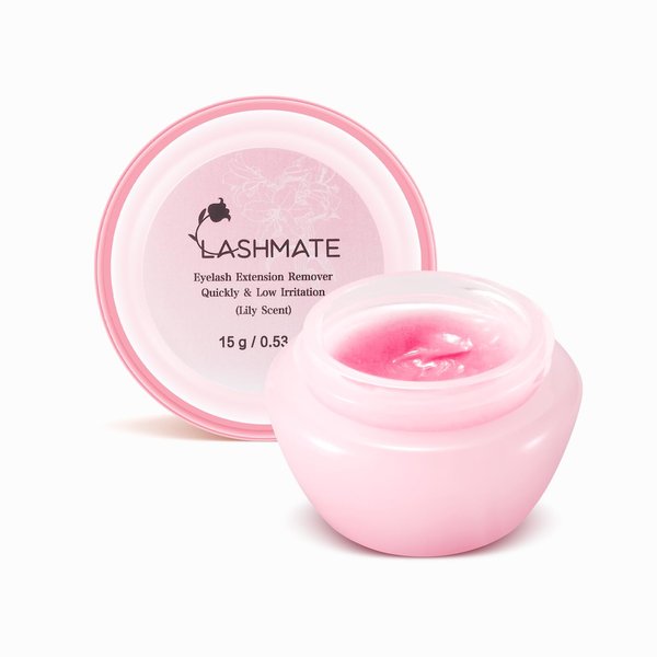 lashmate Lily Scented Cream Remover 15g- Professional Lash Remover for Lash Extensions -Gentle Eyelash Extension Remover