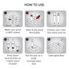 X-Protector Water Based Grout Marker - 2 PCS with 8 Tips, Cream