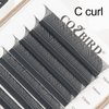 COZBIRD yy Eyelash Extension y Lashes Supplies 2d 4d Premade Fans Volume Lashes Fluffy Faux Mink Soft Natural 12 rows (0.07mm C curl 8-12mm Mix)