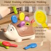 GGFSSQ Fine Motor Baby Toys - Toddler Learning Toys - Hedgehog or Dinosaur Fine Motor and Sensory Toys, Toys for Kids Ages 18+ Months