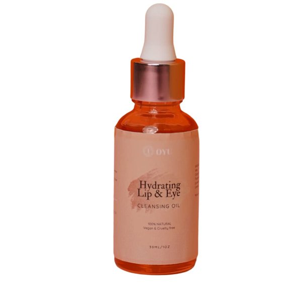 OYU Cosmetics Deep Cleansing Oil, Facial Cleansing Oil, Makeup Remover, Unscented Hydrating Lip & Eye Make-Up Cleansing Oil, All Skin Types, Easy to Remove, Vegan & Cruelty Fr 1 fl.oz (Unscented)