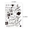 Kotbs 3 Sheets Halloween Temporary Tattoos for Women Men, Waterproof Fake Tattoo Stickers for Kids School Show Halloween Costume Accessories and Parties
