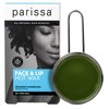 Parissa No-Strip Face & Lip Hot Wax Kit for Short & Coarse Hair Removal At-Home Waxing Kit on Face, Chin, and Upper Lip, Blue
