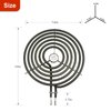 WB30M2 Range 8" Large Surface Burner Element Coil Replacement for G.E 6 Turns Electric Stove Range Burner