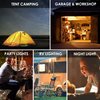 Onite USB LED Light Bulb, 5W Warm White Camping Lantern, Portable Solar Powered Outdoor Light, Essential Hiking Survival Gear, USB Lamp for Backyard, Garage, Van, Tent, and Power Stations