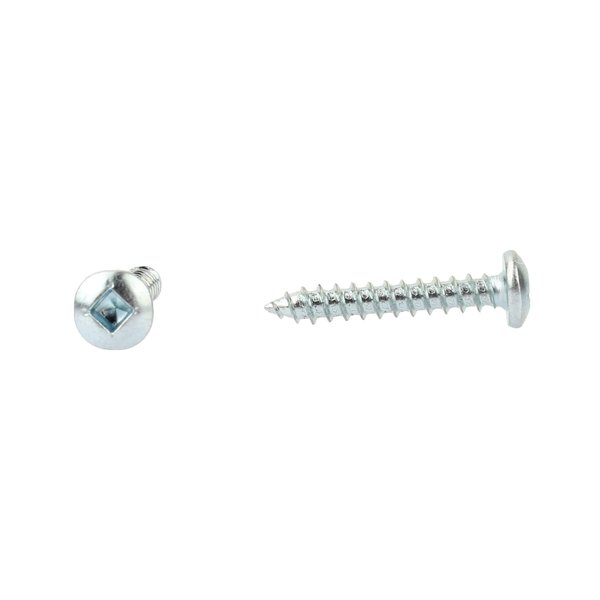 Trailer Exterior Self Tapping Screws OEM # 8 X 1" Square Drive Enclosed Car Hauler Self Tapping Screws/Self Tapping Sheet Metal Screws-150 Pack(Silver Head)