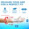 Mighty-X 100% Waterproof Cast Cover Arm Adult - [Watertight Seal] - 3 pack Reusable Cast Covers for Shower Arm