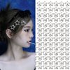 80 Pcs Star Hair Clips Exquisite Delicate Silver Hair Pins Accessories Metal Hair Clips Set for Holiday Party Costume Accessories for Girls Women