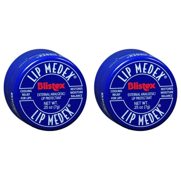 Blistex Lip Medex External Analgesic/Lip Protectant 0.25 oz (Pack of 5)