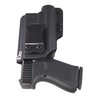 Fierce Defender TLR1 Compatible Glock 19 23 32 IWB Kydex Holster The Winter Warrior Series -Made in USA- GEN 5 Compatible (Black)