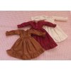 XiDonDon Doll Clothing Fashion Dress for Blyth,Ob24,Licca,Azone BJD Doll Clothes Toys Accessories Gifts (Wine red)