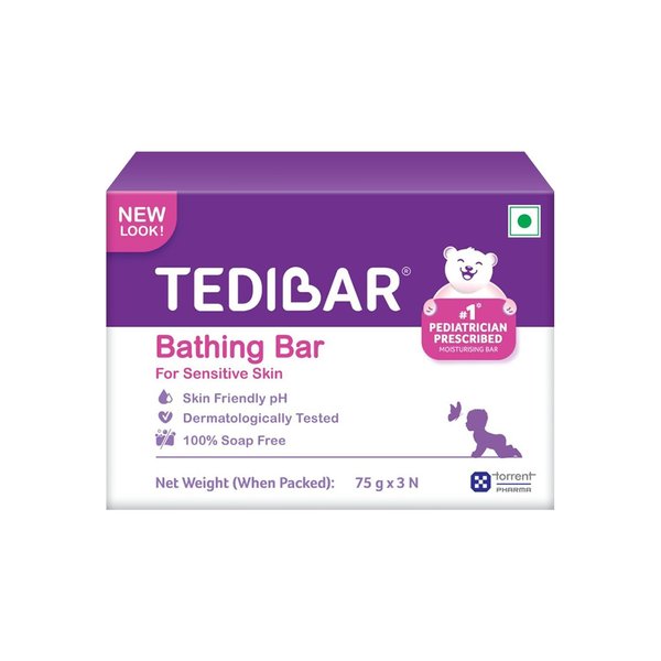 Tedibar Bathing bar (75 g x 3's)