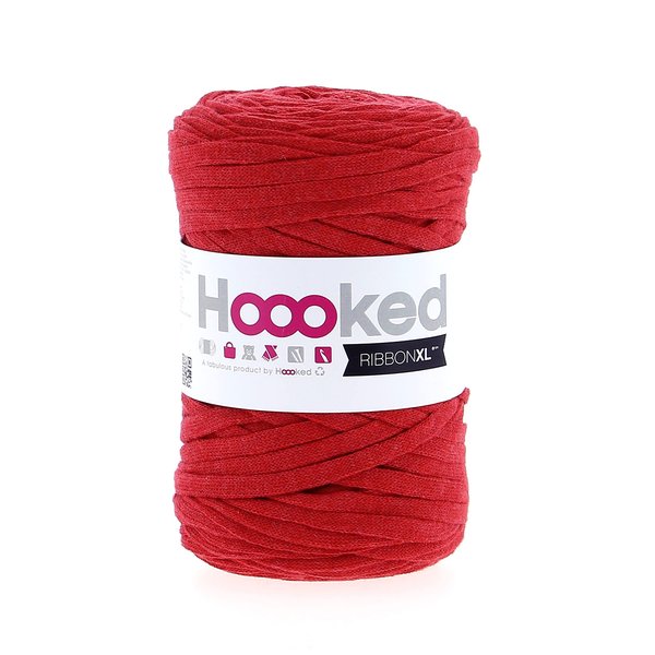 Hoooked Ribbon XL Yarn-Lipstick Red