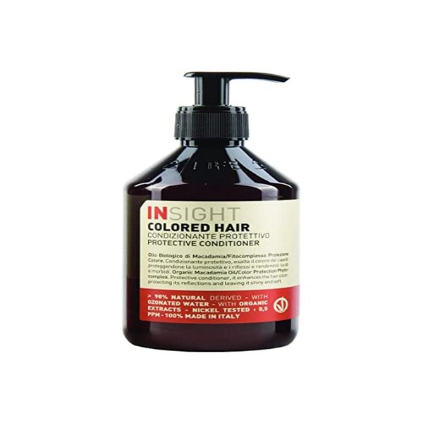 Insight Clean Beauty Colored Protective Hair Conditioner, Organic Henna Extract, Vegan, 13.5 fl oz