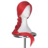 Natanlie Identity Ⅴ Fiona Gilman Cosplay Wigs for Women Long Hot Red Braids Synthetic Costume Wig Heat Resistant Braiding Hair Fashion Red Wig for Girls Halloween Daily Party Use