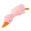 KEWO Duck Plush Pillow Stuffed Animal Toy, Cute Giant Goose Plush Duck Stuffed Animal,Soft Hugging Pillow for Kids Bedding (Pink,25.5 in)