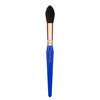 Bdellium Tools Professional Makeup Brush - Golden Triangle 944 Tapered Contour - With All Vegan and Soft Synthetic Fibers, For Adding Dimension (Blue, 1pc)